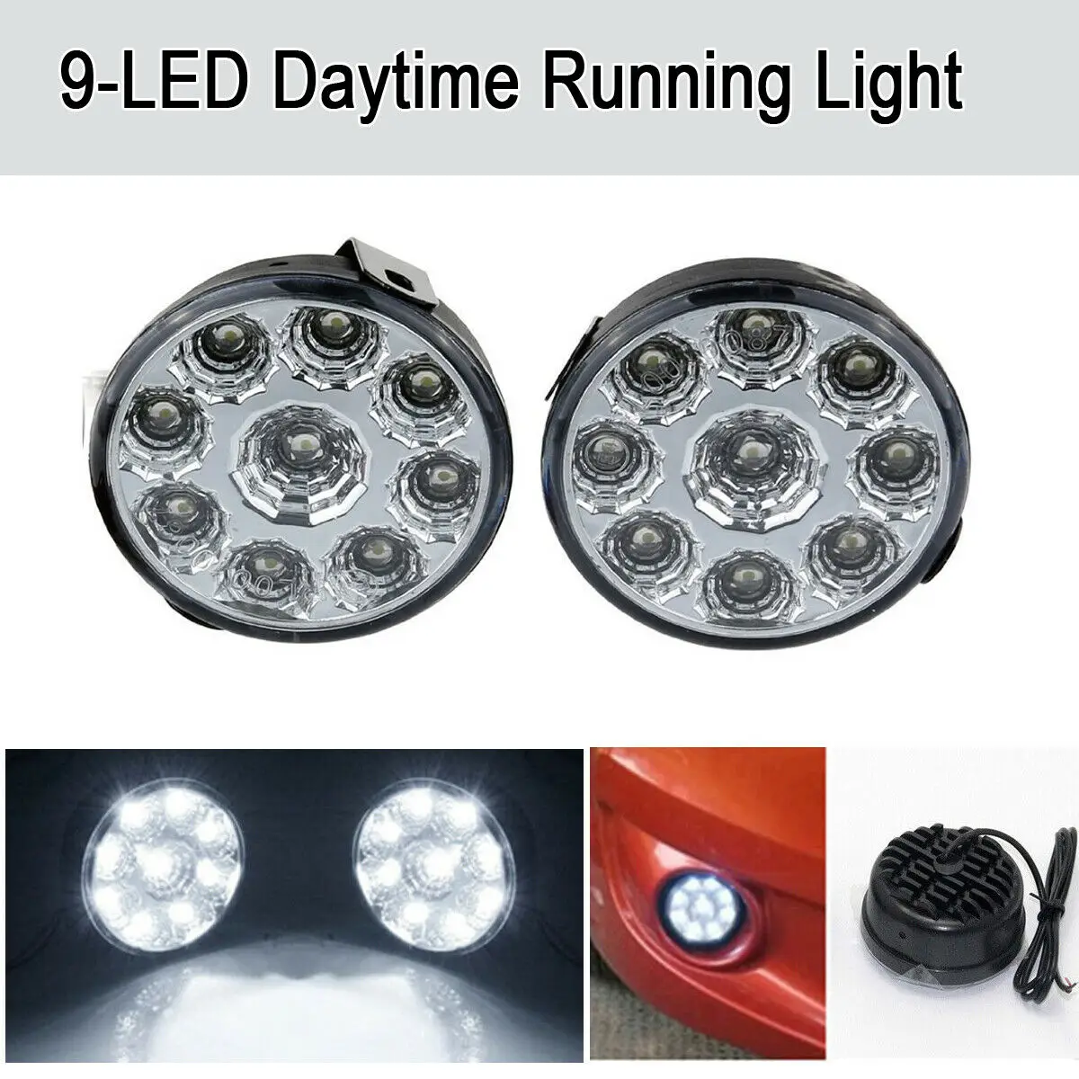 Parts LED Car Light Tool Adjustable LED Light Attachment Components Equipment DRL Bright Daytime Running Light
Parts LED Car Light Tool Adjustable LED Light Attachment Components Equipment DRL Bright Daytime Running Light
