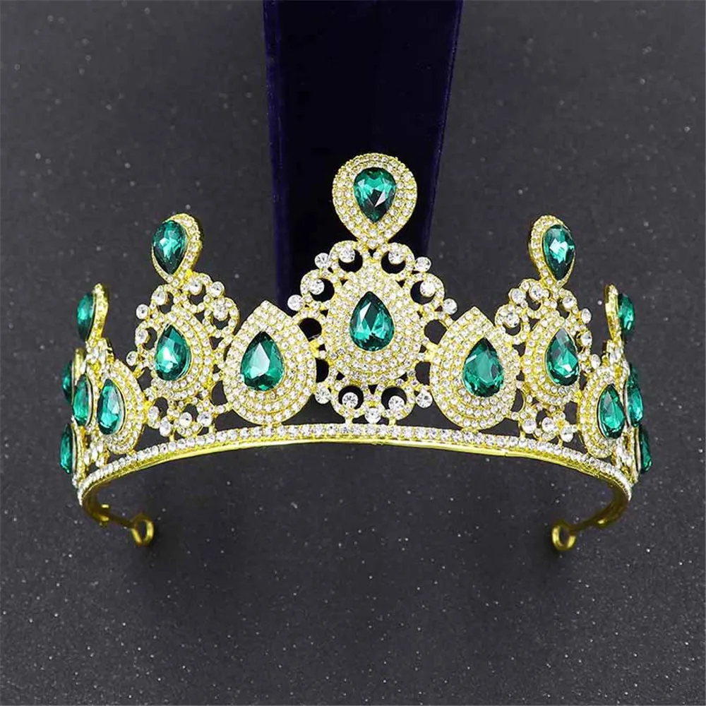 Luxury Rhinestone Crystal Crown Bride Tiaras And Crowns Queen Diadem Pageant Crown Bridal Hair Jewelry Wedding Hair Accessories
Luxury Rhinestone Crystal Crown Bride Tiaras And Crowns Queen Diadem Pageant Crown Bridal Hair Jewelry Wedding Hair Accessories