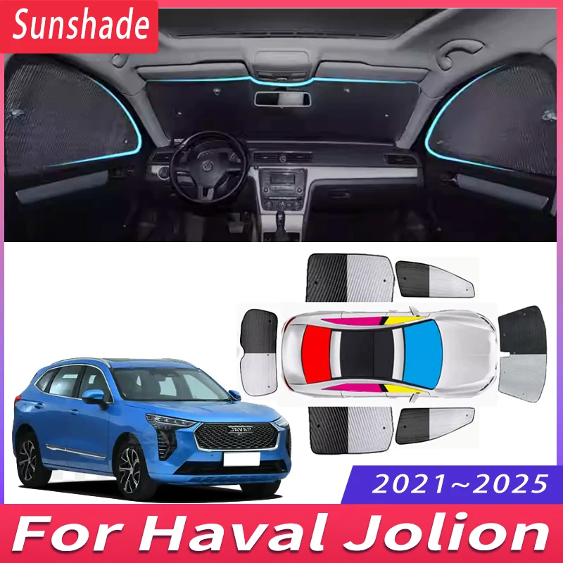 Автомобильный солнцезащитный козырек для Great Wall Haval Jolion 2021 ~ 2025 2023 теплоизоляция