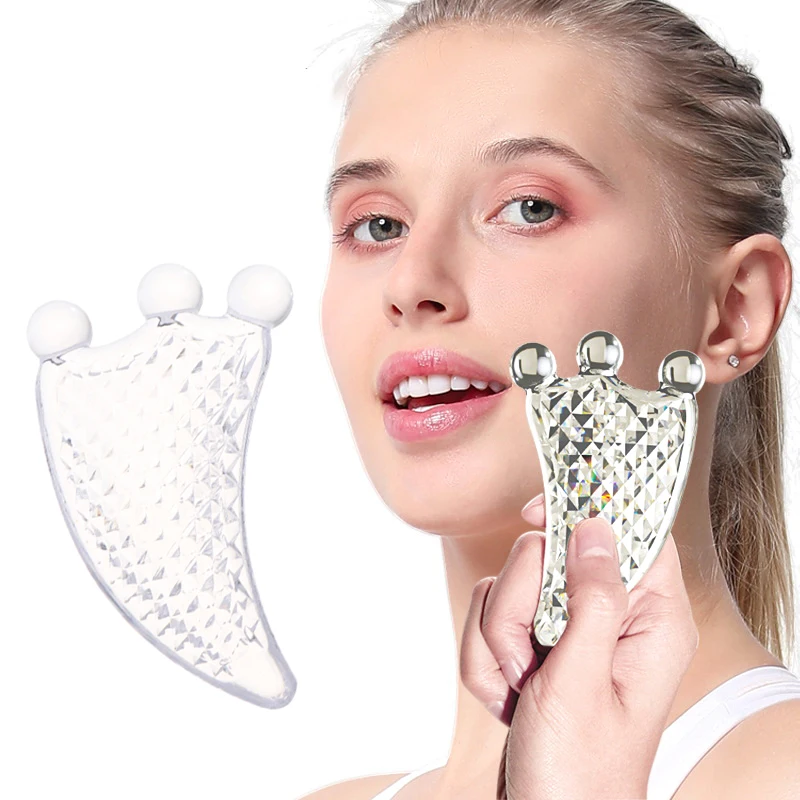3 Beads Face Spa Massager Neck Roller Gua Sha Scraper Natural Resin Crystal Board Face Lift Up Wrinkle Remover Face Roller
3 Beads Face Spa Massager Neck Roller Gua Sha Scraper Natural Resin Crystal Board Face Lift Up Wrinkle Remover Face Roller