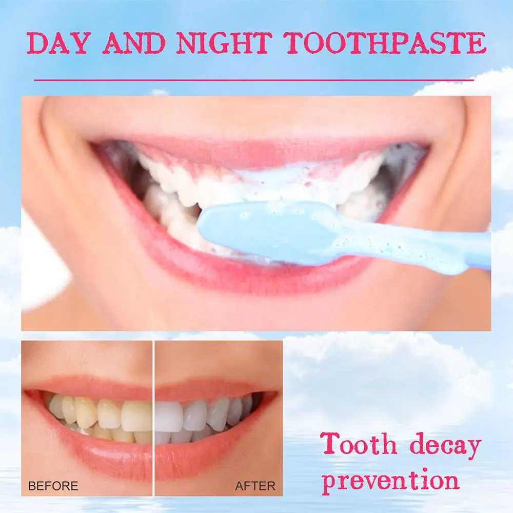 Fruity Dental Bleaching Portable Fresh Breath Removes Stains Teeth Whitening Oral Cleaning Mousse Toothpaste
Fruity Dental Bleaching Portable Fresh Breath Removes Stains Teeth Whitening Oral Cleaning Mousse Toothpaste