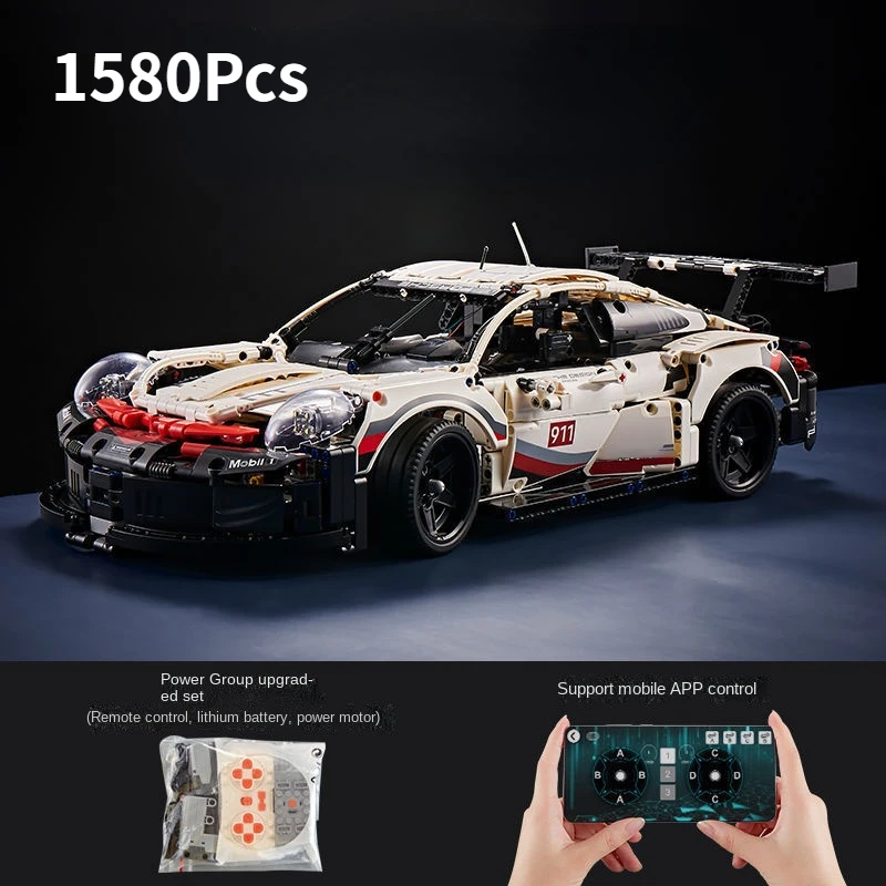 Building Blocks Tech Car Sports car compatible 42096 1580PCS Boys Toys Children's Gift Models Building items Adult Brick Builder
Building Blocks Tech Car Sports car compatible 42096 1580PCS Boys Toys Children's Gift Models Building items Adult Brick Builder