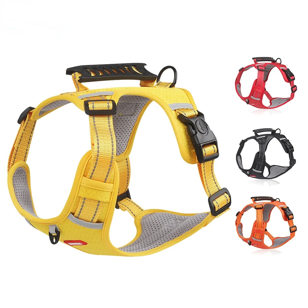 Harness Shock Explosion-proof German Adjustable And Wear-resistant Training Dog Pet Vest Shepherd Outdoor Harnesses Reflective
Harness Shock Explosion-proof German Adjustable And Wear-resistant Training Dog Pet Vest Shepherd Outdoor Harnesses Reflective