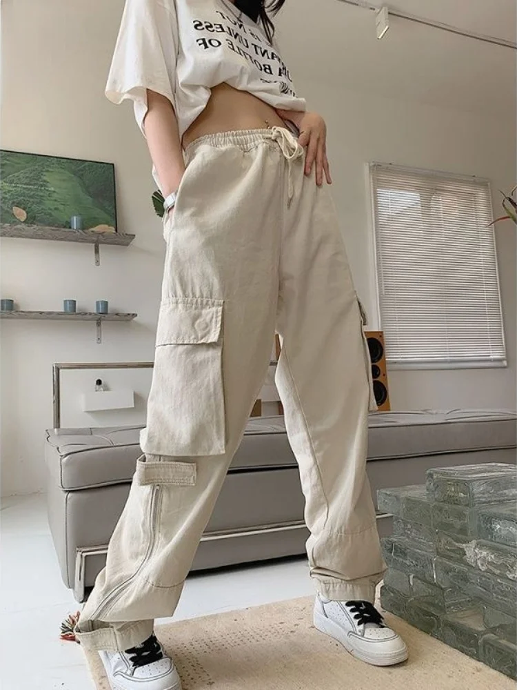 Women Cargo Pants Y2k Vintage 90s Baggy Trousers Grunge Hip Hop Streetwear Hippie Casual Female Punk Pants Fashion Loose
Women Cargo Pants Y2k Vintage 90s Baggy Trousers Grunge Hip Hop Streetwear Hippie Casual Female Punk Pants Fashion Loose