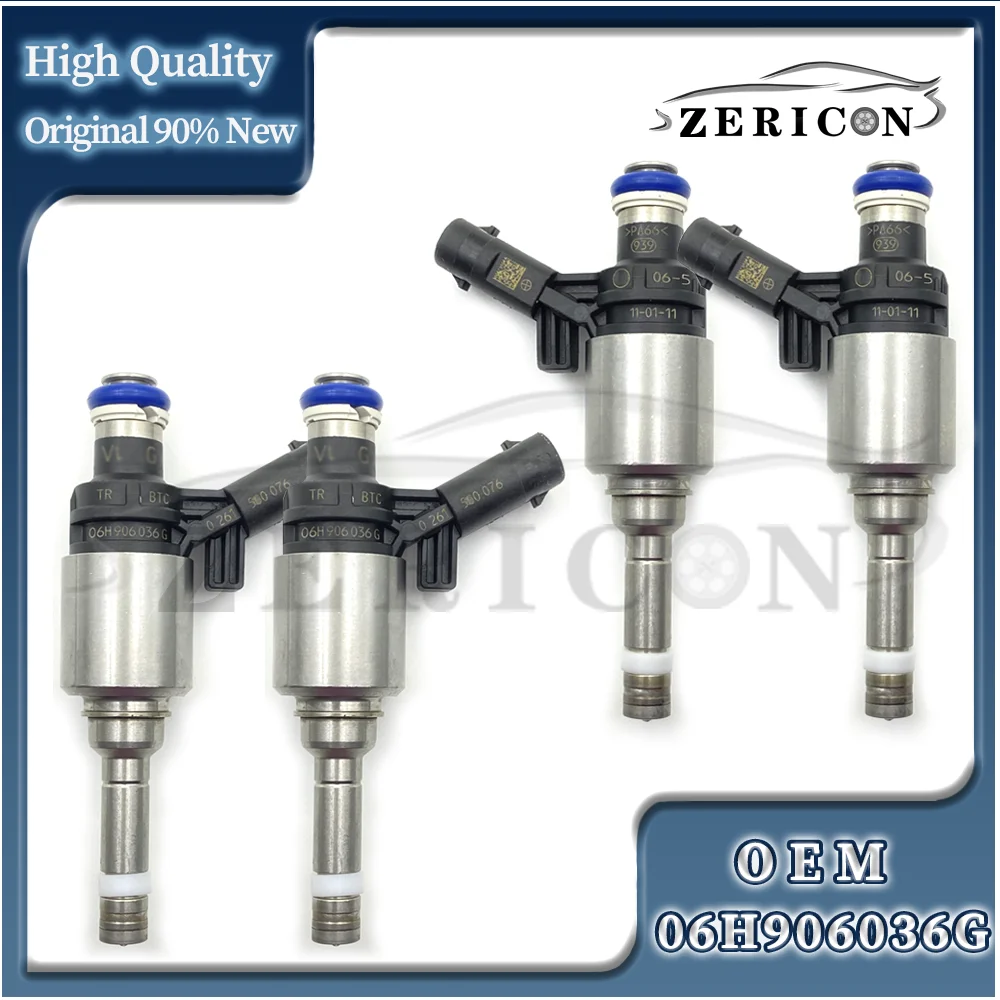 1/4Pcs Original 90% New 06H906036G Fuel Injector Nozzle 06H906036E For AUDI A3 A4 A5 A6 A8 Q3 Q5 TT 2.0 2004-2017 For Volkswagen
1/4Pcs Original 90% New 06H906036G Fuel Injector Nozzle 06H906036E For AUDI A3 A4 A5 A6 A8 Q3 Q5 TT 2.0 2004-2017 For Volkswagen