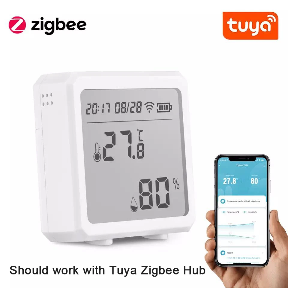 Беспроводной термометр ONENUO TH01Z Zigbee черный/белый
Беспроводной термометр ONENUO TH01Z Zigbee черный/белый