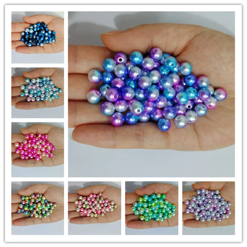 wholesale Mermaid color 3mm-12mm Round Imitation Rainbow Color Straight hole plastic pearl beads for needlework & Jewelry Making
wholesale Mermaid color 3mm-12mm Round Imitation Rainbow Color Straight hole plastic pearl beads for needlework & Jewelry Making