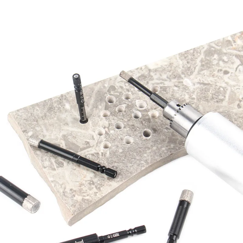 Ceramic Tile And Glass 6/8/10/12 / 14mm Efficient Diamond Hole Saw Cutter for Marble Ceramic Tile 6/8/10/12/14mm
Ceramic Tile And Glass 6/8/10/12 / 14mm Efficient Diamond Hole Saw Cutter for Marble Ceramic Tile 6/8/10/12/14mm
