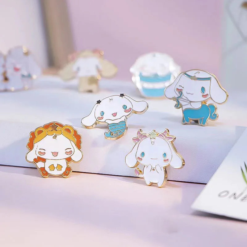 Cute Kawaii Sanrio Cinnamoroll New Creative Ins Zodiac Brooch Badge Anime Cartoon Girl Heart Alloy Accessories Gift Toys
Cute Kawaii Sanrio Cinnamoroll New Creative Ins Zodiac Brooch Badge Anime Cartoon Girl Heart Alloy Accessories Gift Toys