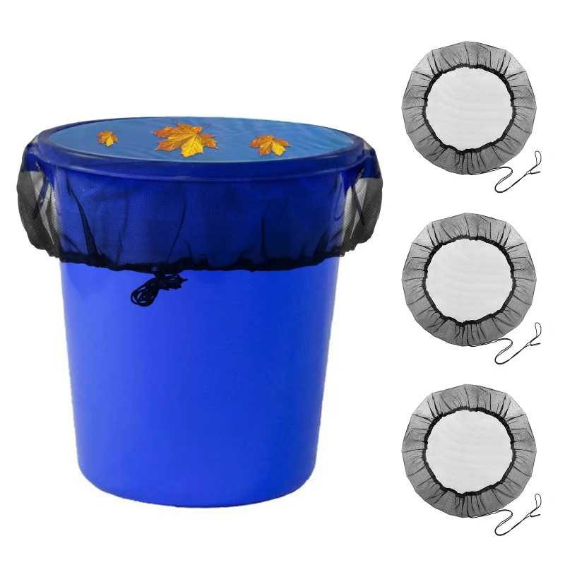 Rain Barrel Mesh Cover 1Pc/3Pcs Black Polyester Mesh Cover with Practical Drawstring for Outdoor Garden Rain Bucket
Rain Barrel Mesh Cover 1Pc/3Pcs Black Polyester Mesh Cover with Practical Drawstring for Outdoor Garden Rain Bucket