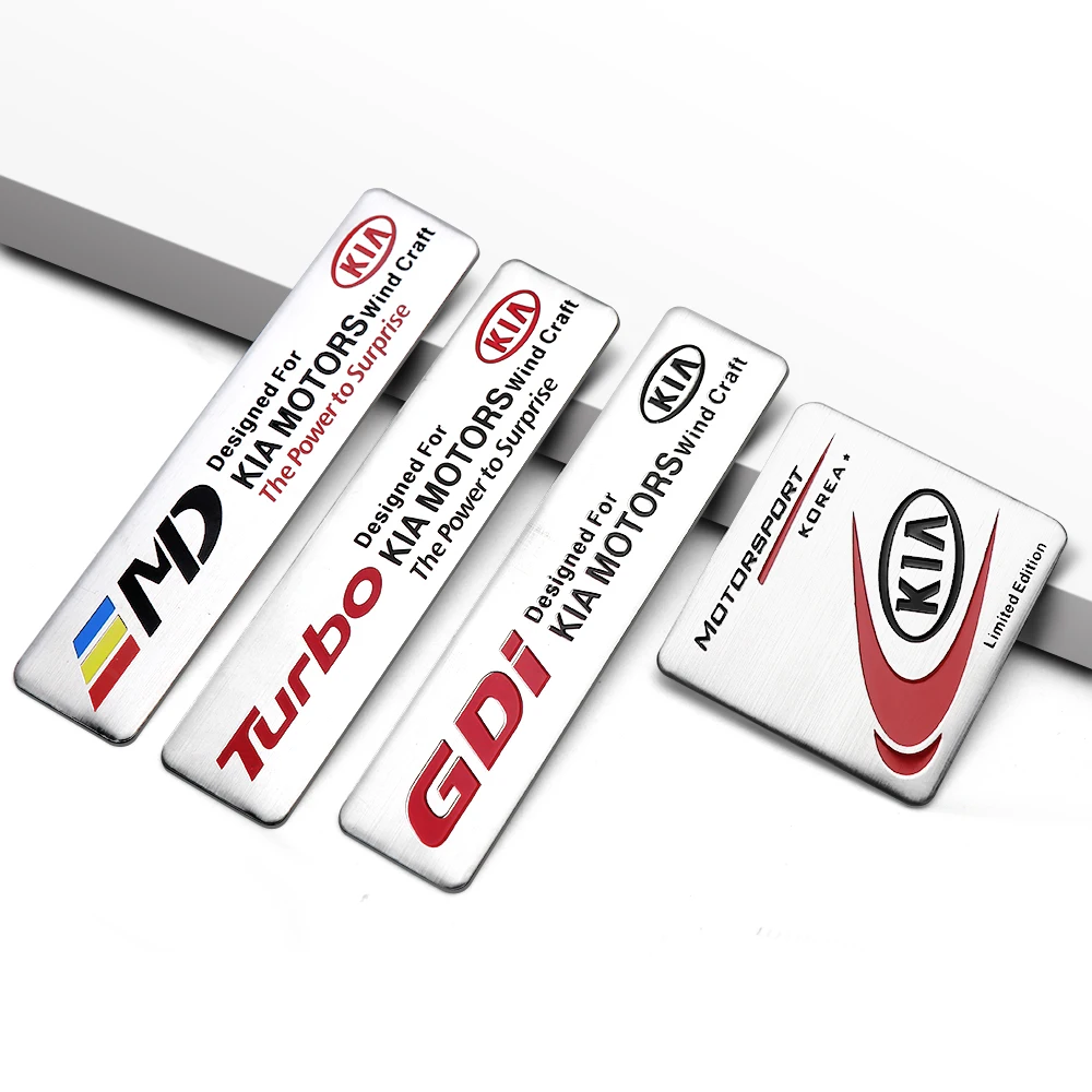 Car Emblem Body Trunk Decor Sticker For Kia Sportage Ceed Rio Picanto Optima Cadenza Cerato 3D Aluminum Auto Side Fender Decals
Car Emblem Body Trunk Decor Sticker For Kia Sportage Ceed Rio Picanto Optima Cadenza Cerato 3D Aluminum Auto Side Fender Decals