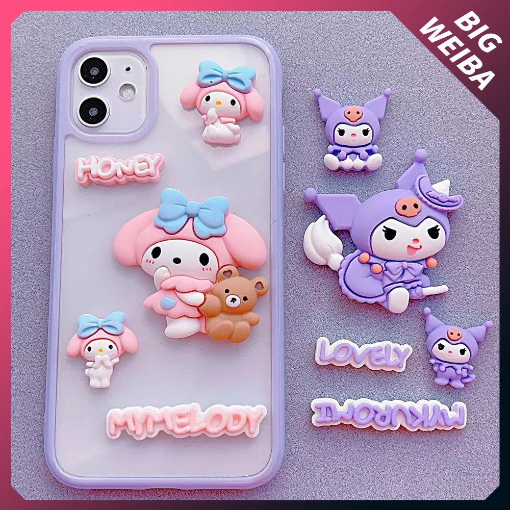 10Pcs Kawaii Hello Kitty Mymelody Kuromi Cinnamorol Diy Resin Handmade Article Cup Phone Bobby Pin Accessories Model Toy
10Pcs Kawaii Hello Kitty Mymelody Kuromi Cinnamorol Diy Resin Handmade Article Cup Phone Bobby Pin Accessories Model Toy