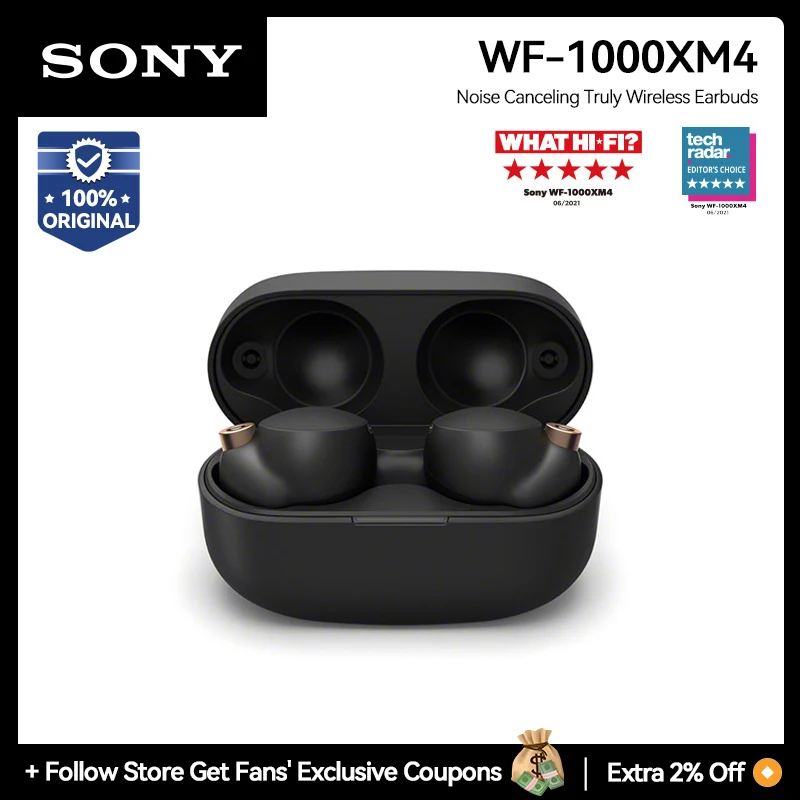 Sony WF-1000XM4 True Wireless Bluetooth Earphones TWS Earbuds Active Noise Canceling Hi-res Bluetooth 5.2 LDAC Sony WF 1000XM4
Sony WF-1000XM4 True Wireless Bluetooth Earphones TWS Earbuds Active Noise Canceling Hi-res Bluetooth 5.2 LDAC Sony WF 1000XM4