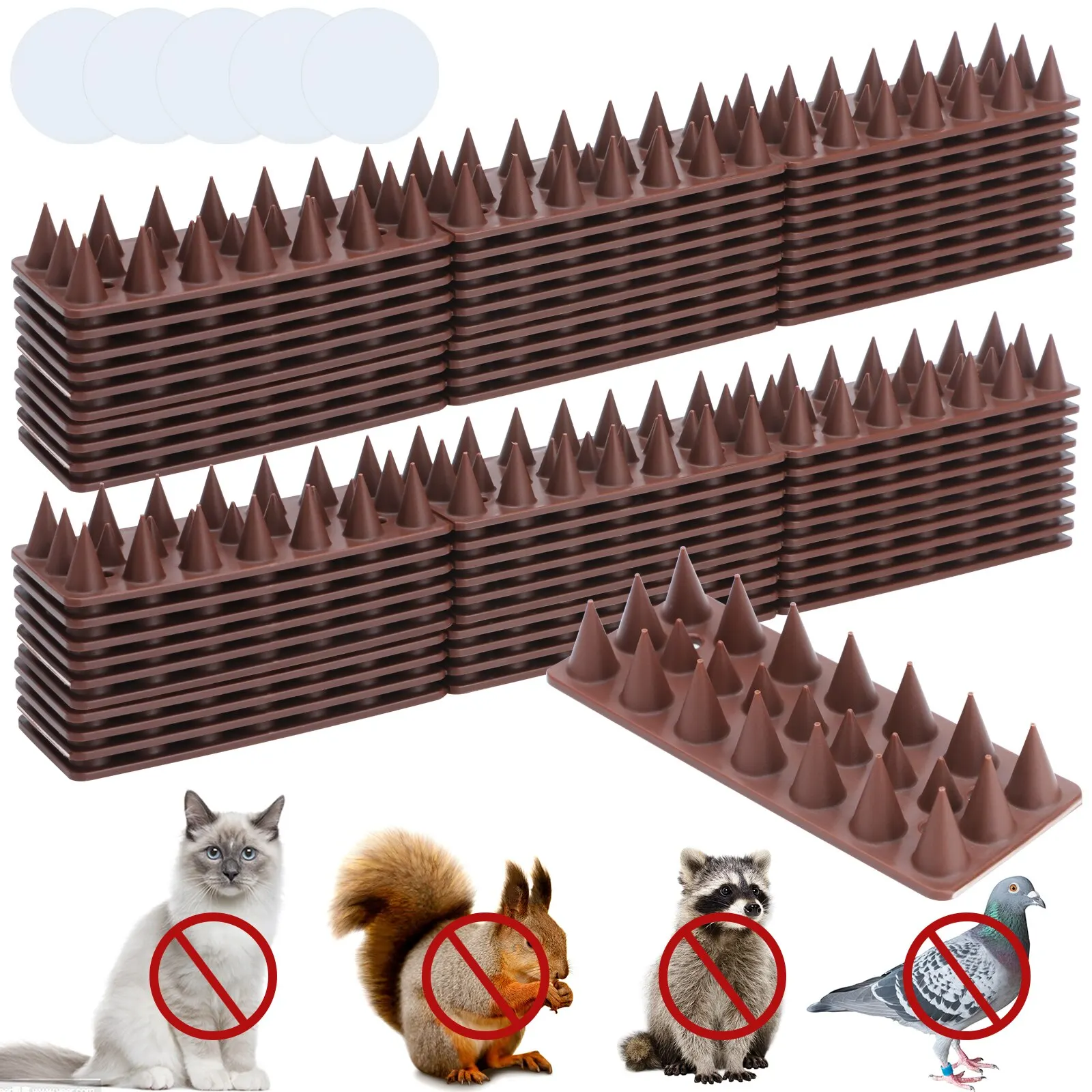Practical Deterrent Anti-theft Fencing Garden Fence Wall Spikes Cat Anti Bird Thorn Intruder Protection Security Tools
Practical Deterrent Anti-theft Fencing Garden Fence Wall Spikes Cat Anti Bird Thorn Intruder Protection Security Tools