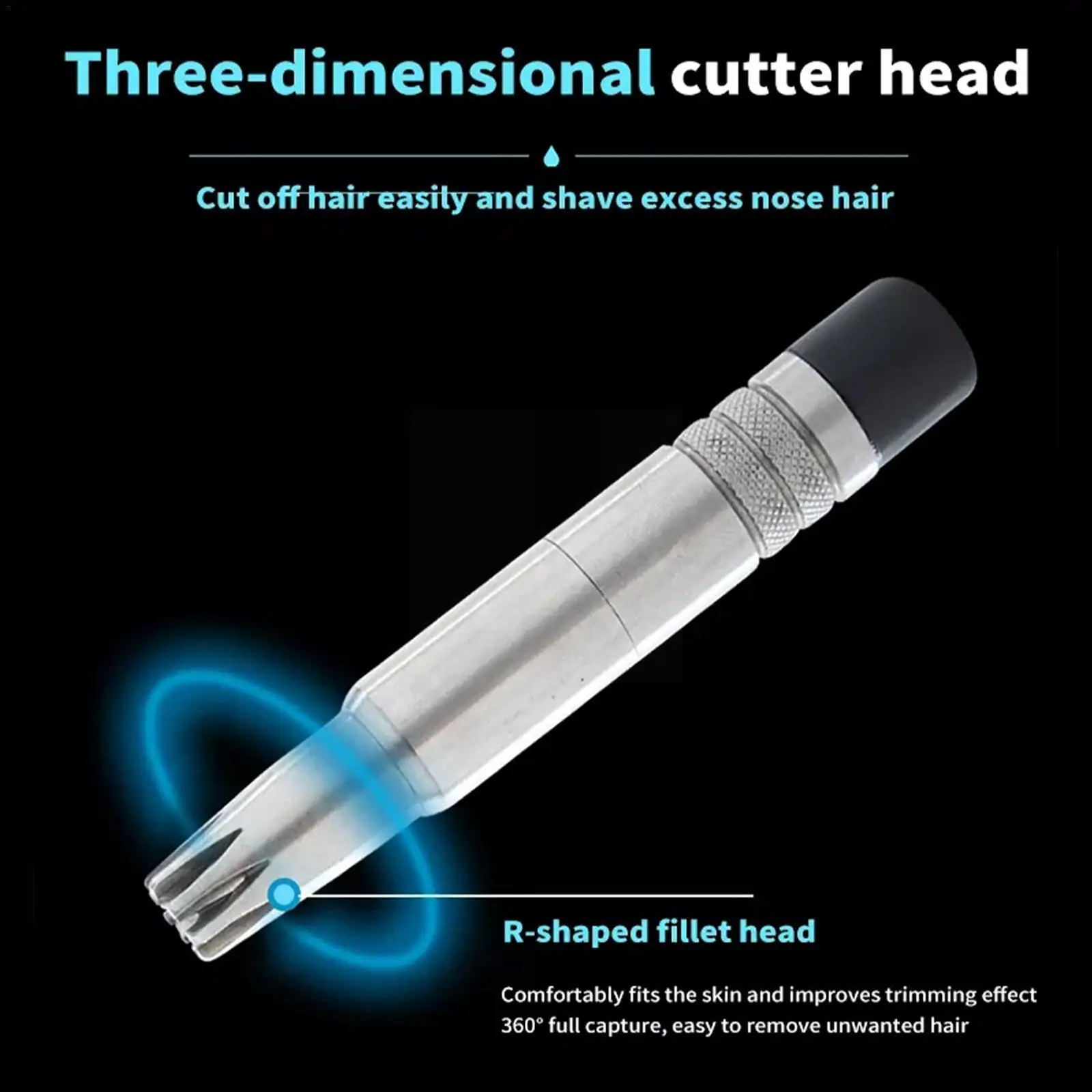 New portable Nose Hair Trimmer Manual Steel Nose Hair Nose Ear Rotatable Men Shaver Hair Shaving Razor Removal Z0R3
New portable Nose Hair Trimmer Manual Steel Nose Hair Nose Ear Rotatable Men Shaver Hair Shaving Razor Removal Z0R3