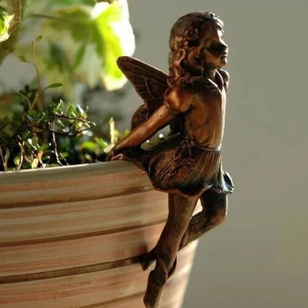2023 Mini Fairies Pot Huggers Fairy Garden Planter Pot Flower Pot Vase Huggers Resin Angel Statue Figurines Desk Ornament
2023 Mini Fairies Pot Huggers Fairy Garden Planter Pot Flower Pot Vase Huggers Resin Angel Statue Figurines Desk Ornament