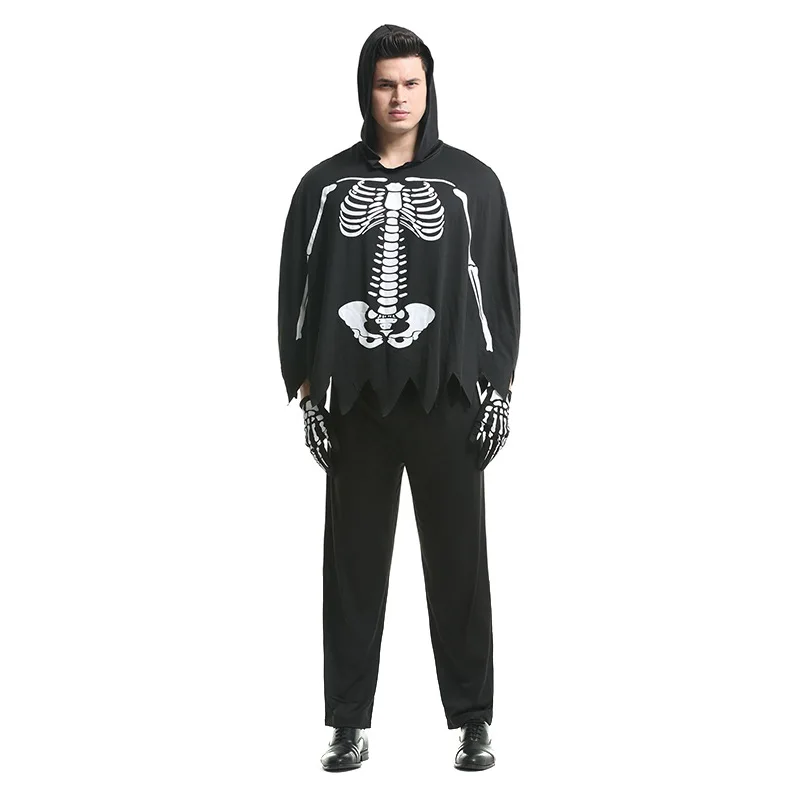 Halloween Adult Grim Reaper Costume Scary Skeleton Skeleton Novelty Costume Goblin Masquerade
Halloween Adult Grim Reaper Costume Scary Skeleton Skeleton Novelty Costume Goblin Masquerade