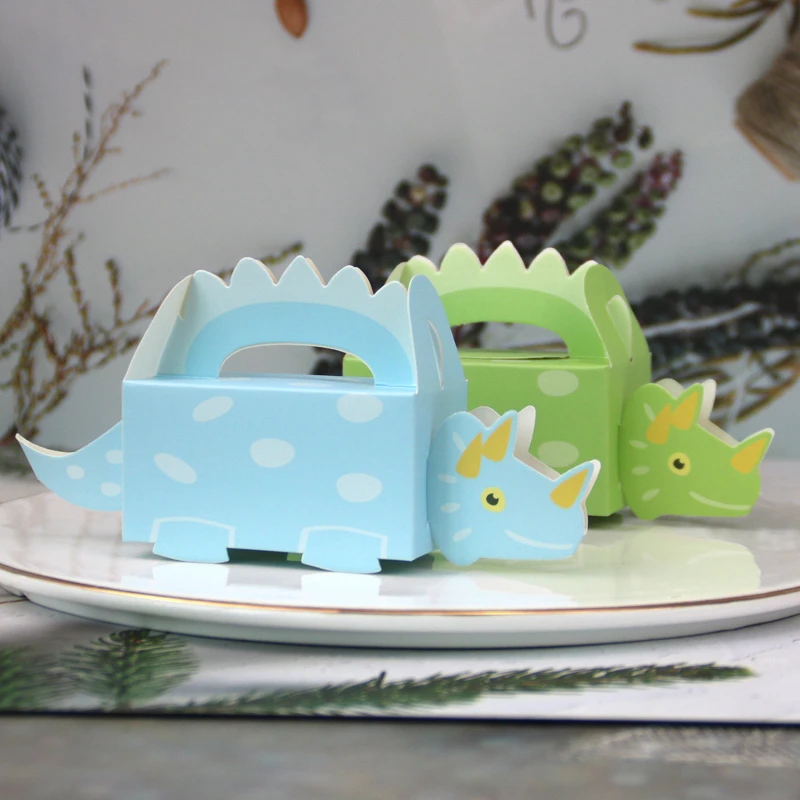LuanQI 10Pcs Green Blue Dinosaur Candy Box Carton Dinosaur Cookie Boxes Boy's Birthday Party Decorations Baby Shower Supplies
LuanQI 10Pcs Green Blue Dinosaur Candy Box Carton Dinosaur Cookie Boxes Boy's Birthday Party Decorations Baby Shower Supplies