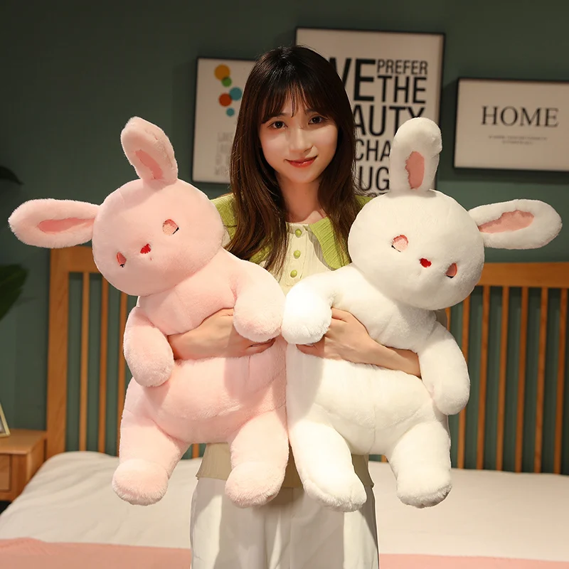 Плюшевая подушка в виде кролика, 45-85 см 
Плюшевая подушка в виде кролика, 45-85 см