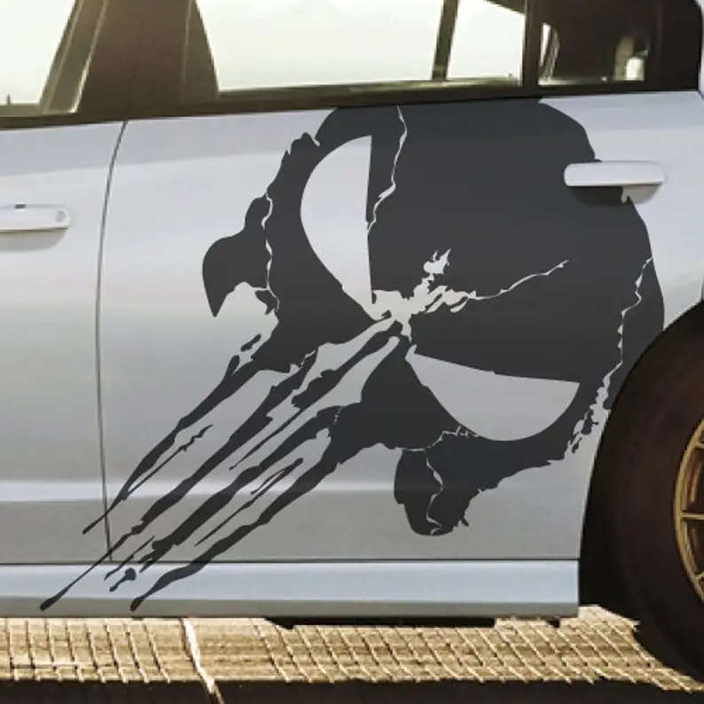 Large Distressed Skull Distressed Door Bed Side Pickup Vehicle Truck Vinyl Graphic Decal
Large Distressed Skull Distressed Door Bed Side Pickup Vehicle Truck Vinyl Graphic Decal