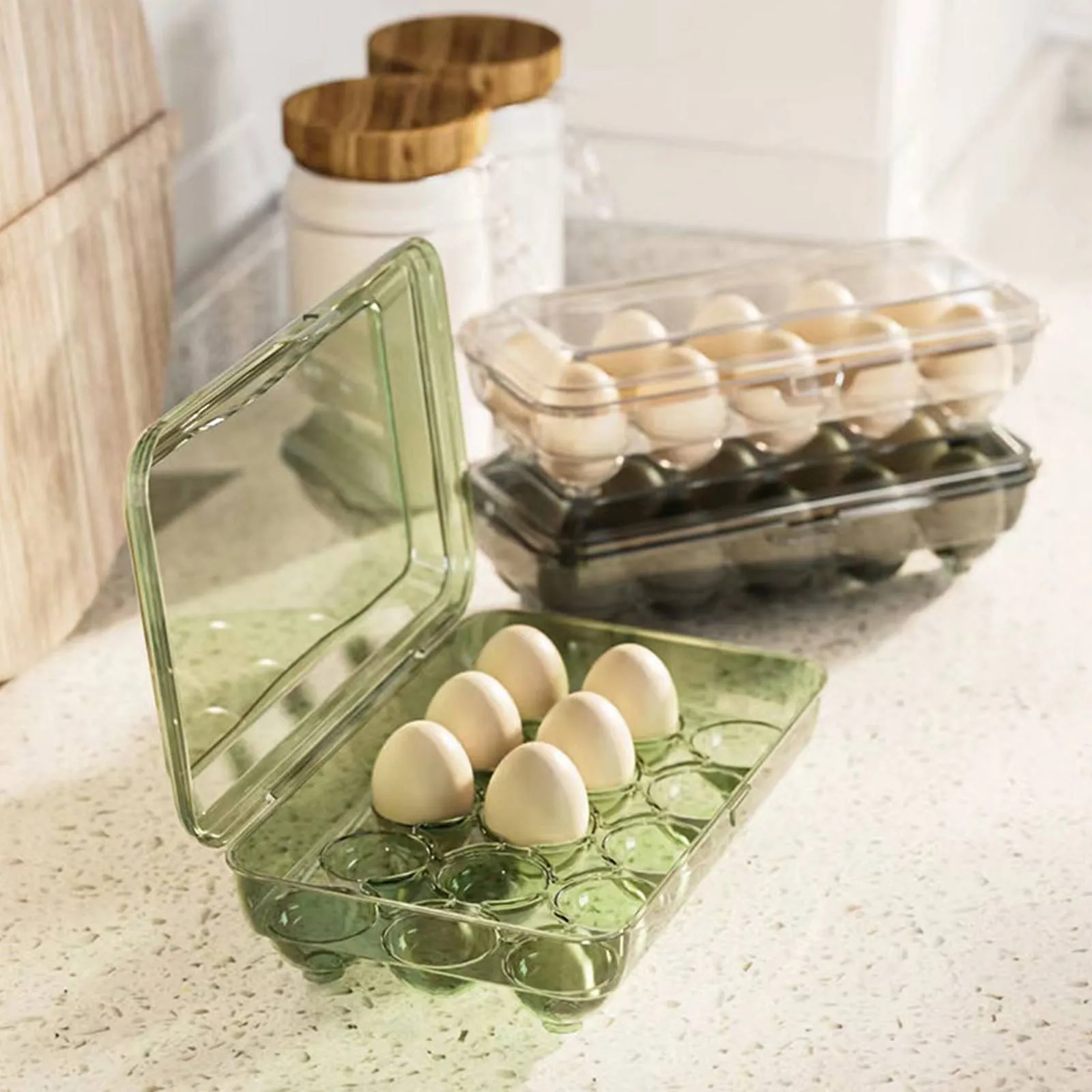 Kitchen Portable Tool Grids Box Storage 10/15 Storage Eggs Case Egg Fresh-keeping Plastic Transparent Container Refrigerator
Kitchen Portable Tool Grids Box Storage 10/15 Storage Eggs Case Egg Fresh-keeping Plastic Transparent Container Refrigerator