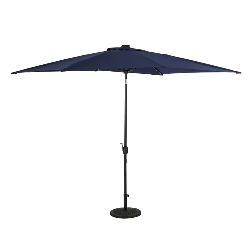 Nassau 8' Navy Blue Solid Print Hexagon Market Patio Umbrella with LED Bulb Lights
Nassau 8' Navy Blue Solid Print Hexagon Market Patio Umbrella with LED Bulb Lights