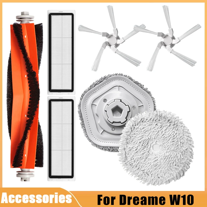 For Xiaomi Dreame Bot W10 Self-Cleaning Robot Vacuum Cleaner Accessories Main Side Brush Cover HEPA Filter Mop Cloth Spare Parts
For Xiaomi Dreame Bot W10 Self-Cleaning Robot Vacuum Cleaner Accessories Main Side Brush Cover HEPA Filter Mop Cloth Spare Parts
