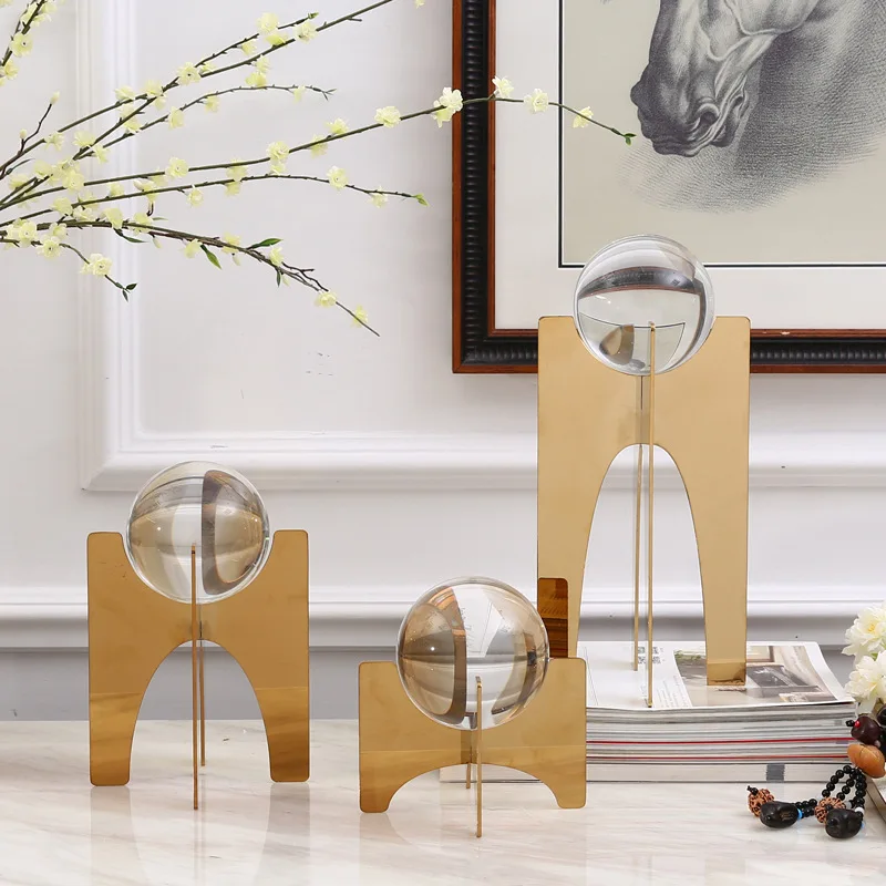 New Style Living Room Bar Decorations Home Interior Simple Deco Cristal Ball Ornaments
New Style Living Room Bar Decorations Home Interior Simple Deco Cristal Ball Ornaments