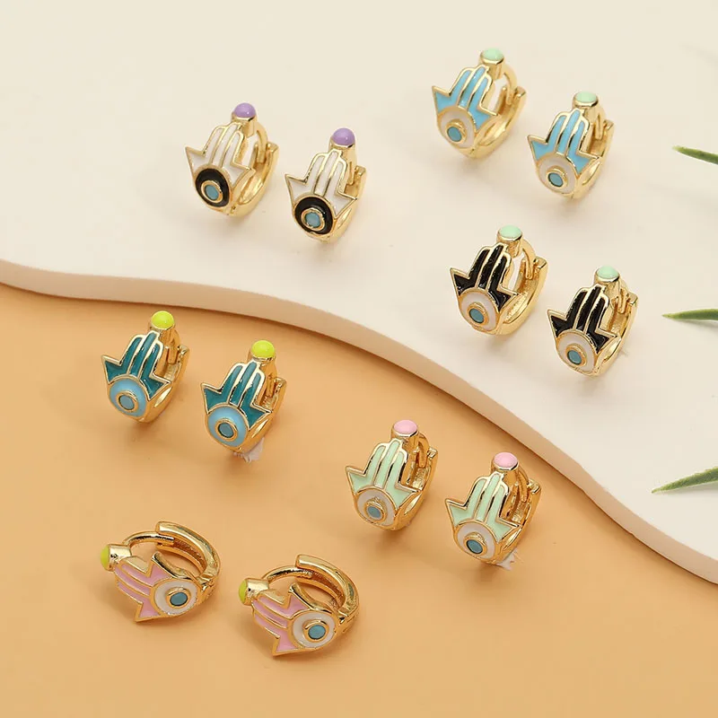 News Women's Popular Jewelry For Women Oil Dripping Hip Hop Personality Earrings Bracelets Devil's Eye Earrings Trendy
News Women's Popular Jewelry For Women Oil Dripping Hip Hop Personality Earrings Bracelets Devil's Eye Earrings Trendy