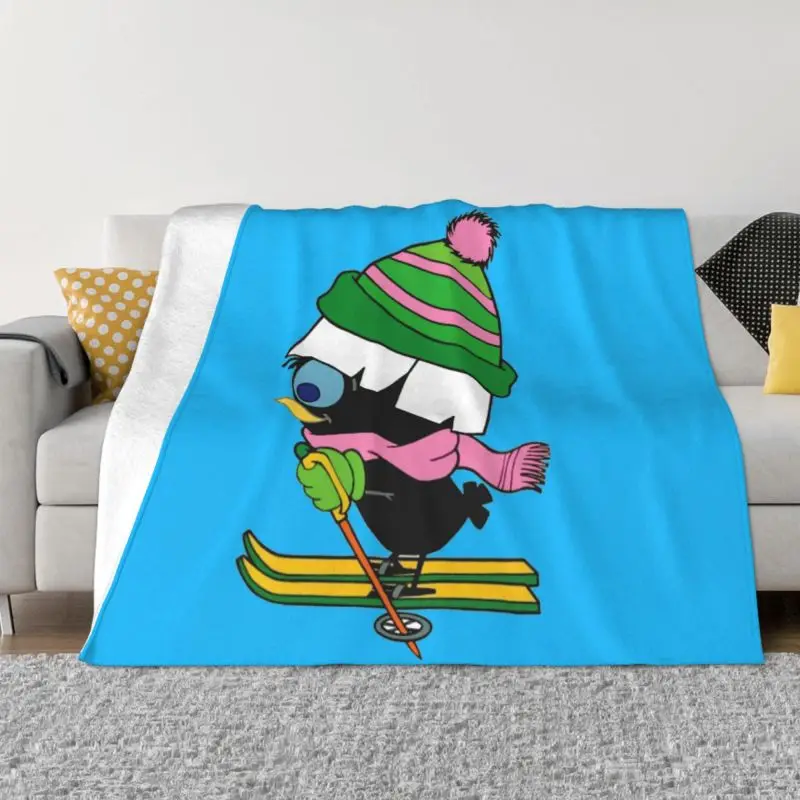 Calimero Skiing Blanket Soft Fleece Spring Warm Flannel Comic Anime Throw Blankets for Sofa Home Bedroom Bedspread
Calimero Skiing Blanket Soft Fleece Spring Warm Flannel Comic Anime Throw Blankets for Sofa Home Bedroom Bedspread
