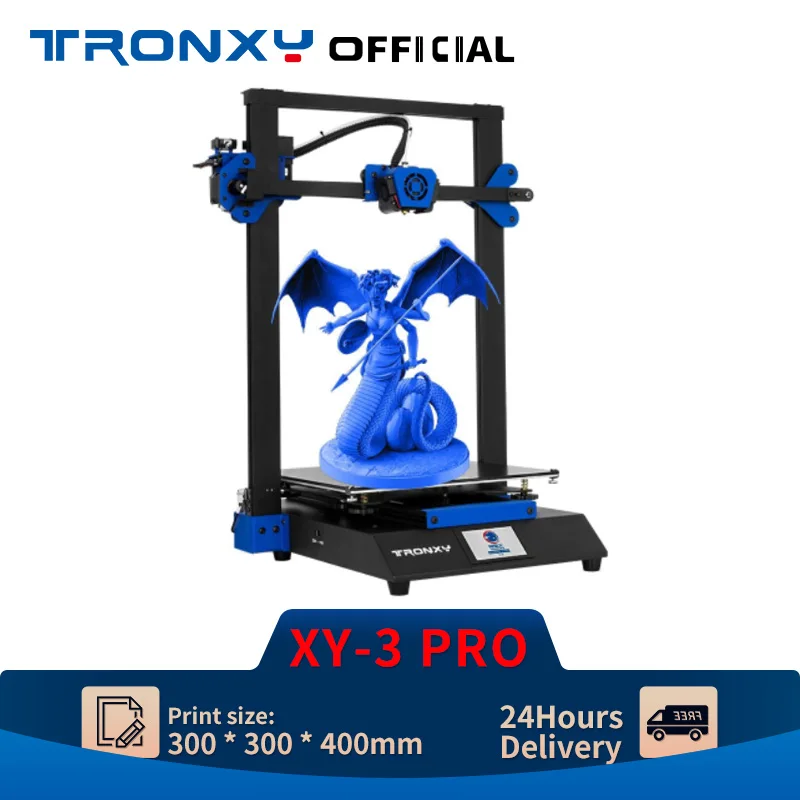 Promotion Tronxy XY-3 PRO 3D Printer Ultra Silent Mainboard Titan Extruder Fast Assembly Double Z Motor Glass Plate 300*300
Promotion Tronxy XY-3 PRO 3D Printer Ultra Silent Mainboard Titan Extruder Fast Assembly Double Z Motor Glass Plate 300*300
