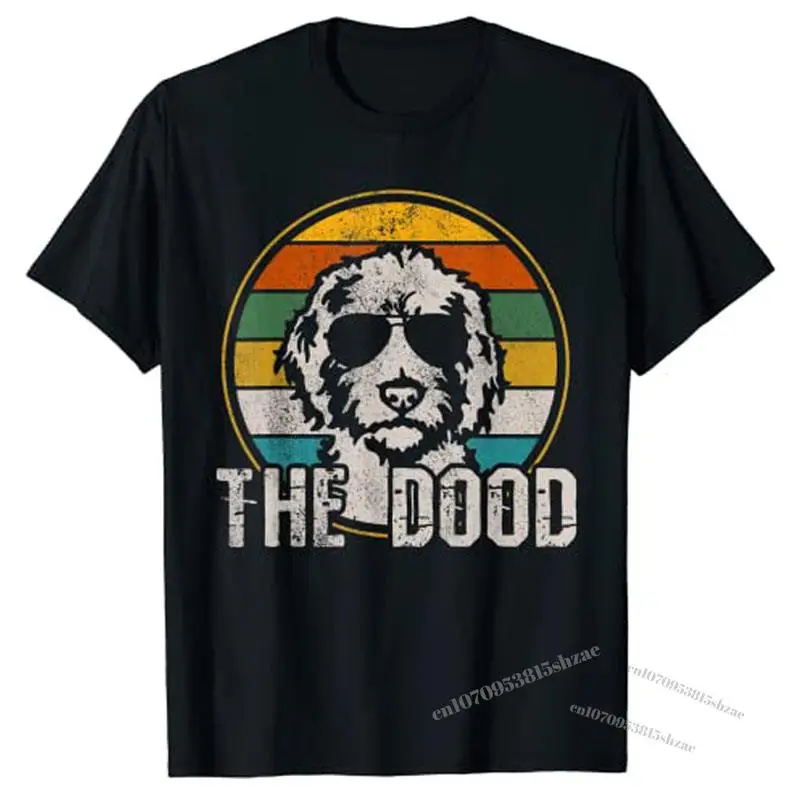 Goldendoodle T-Shirt - The Dood Vintage Retro Dog Lover Shirt Aesthetic Clothing Graphic Tee Top Short Sleeve Streetwear Outfit
Goldendoodle T-Shirt - The Dood Vintage Retro Dog Lover Shirt Aesthetic Clothing Graphic Tee Top Short Sleeve Streetwear Outfit