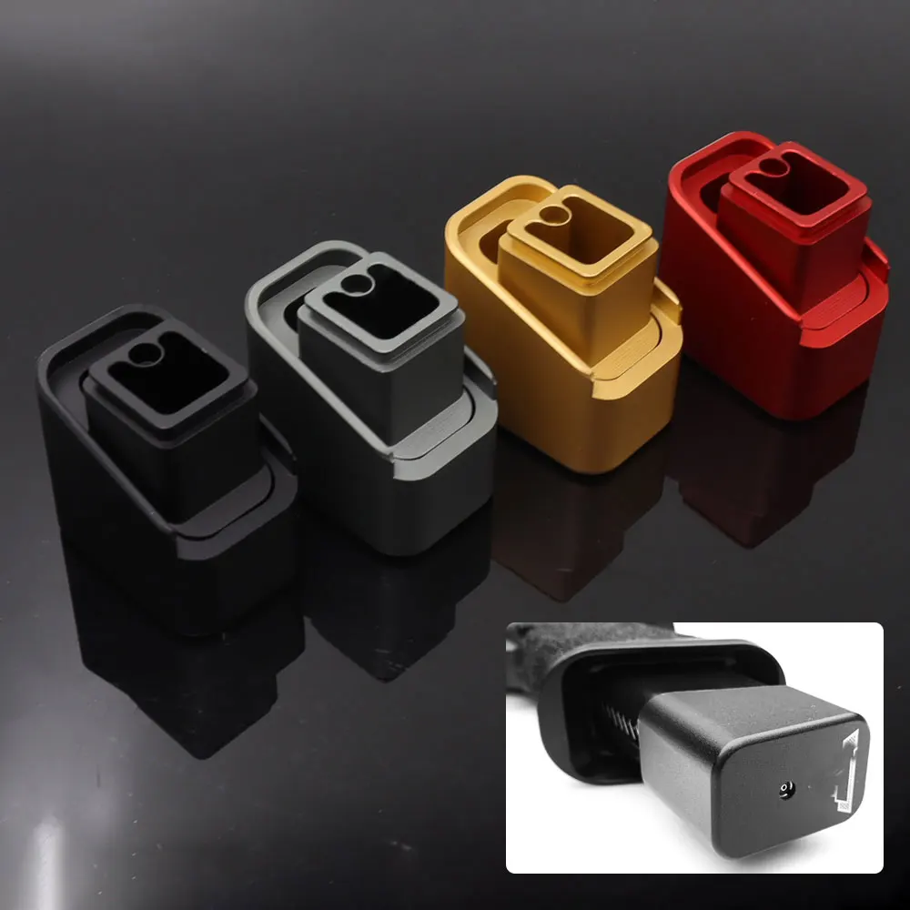 Gel Blaster Marui/WE spec Magazine Expansion Metal Base Exterior Decoration For TTI G34 G17 Kublai P1 Upgrade hunting acc
Gel Blaster Marui/WE spec Magazine Expansion Metal Base Exterior Decoration For TTI G34 G17 Kublai P1 Upgrade hunting acc
