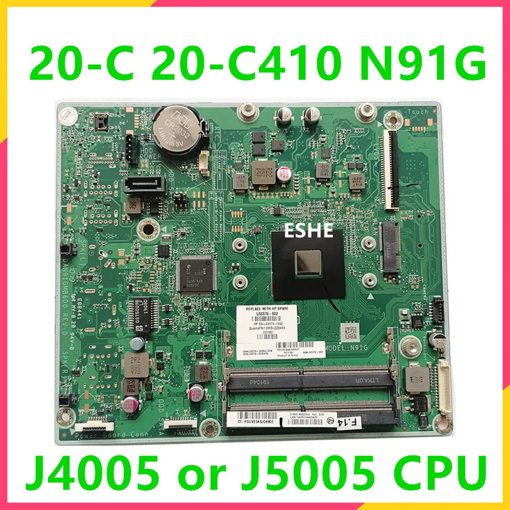 DAN91GMB6D0 для HP 20-C 20-C410 N91G материнская плата AIO L03377-001 L03379-602 L03379-001 L07779-601 CPU J4005 или J5005
DAN91GMB6D0 для HP 20-C 20-C410 N91G материнская плата AIO L03377-001 L03379-602 L03379-001 L07779-601 CPU J4005 или J5005