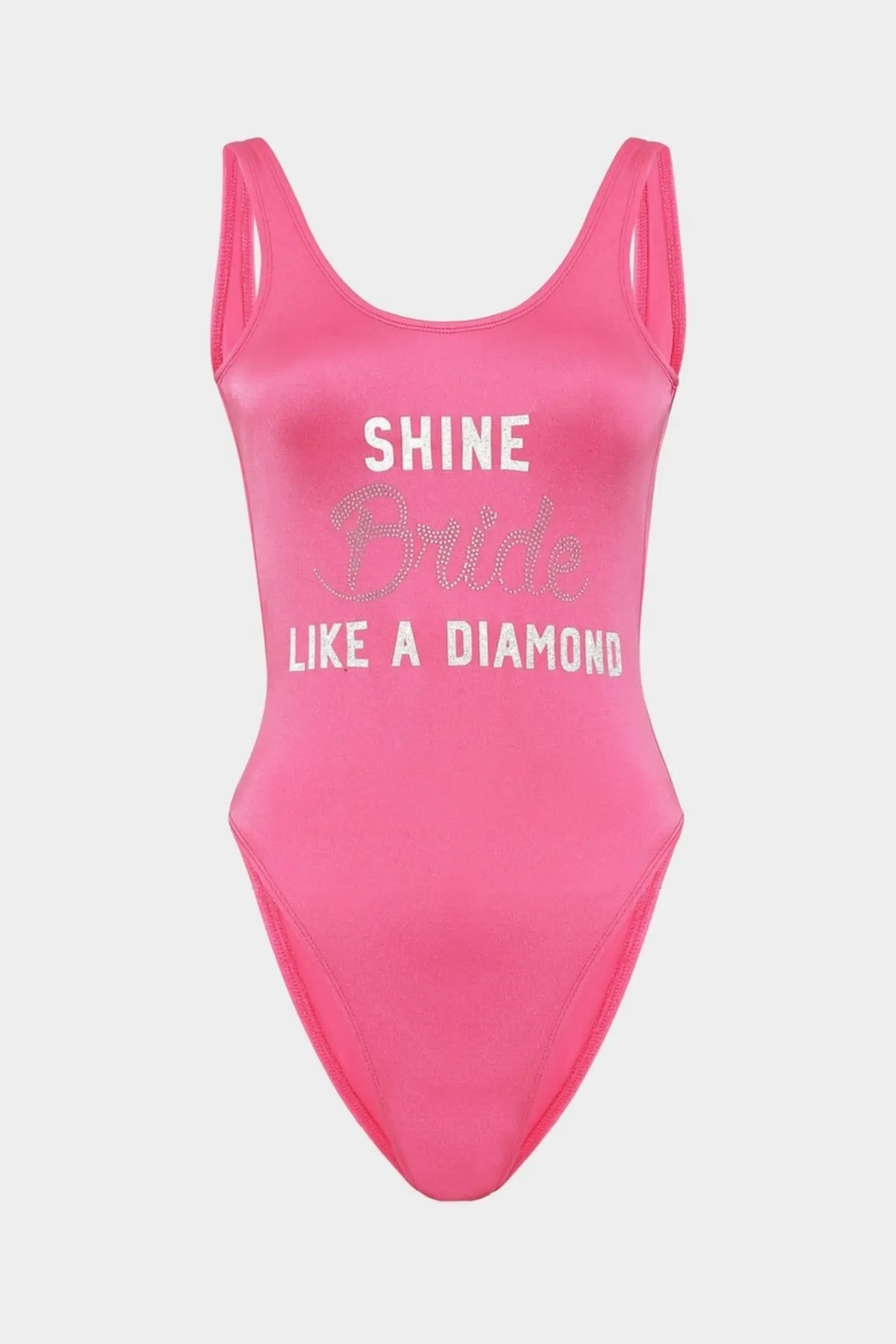 Women's Swimsuit Shine Bride Like A Diamond Slogan Push Up One Piece Swimwear Female Brazilian Swimming Suits
Women's Swimsuit Shine Bride Like A Diamond Slogan Push Up One Piece Swimwear Female Brazilian Swimming Suits