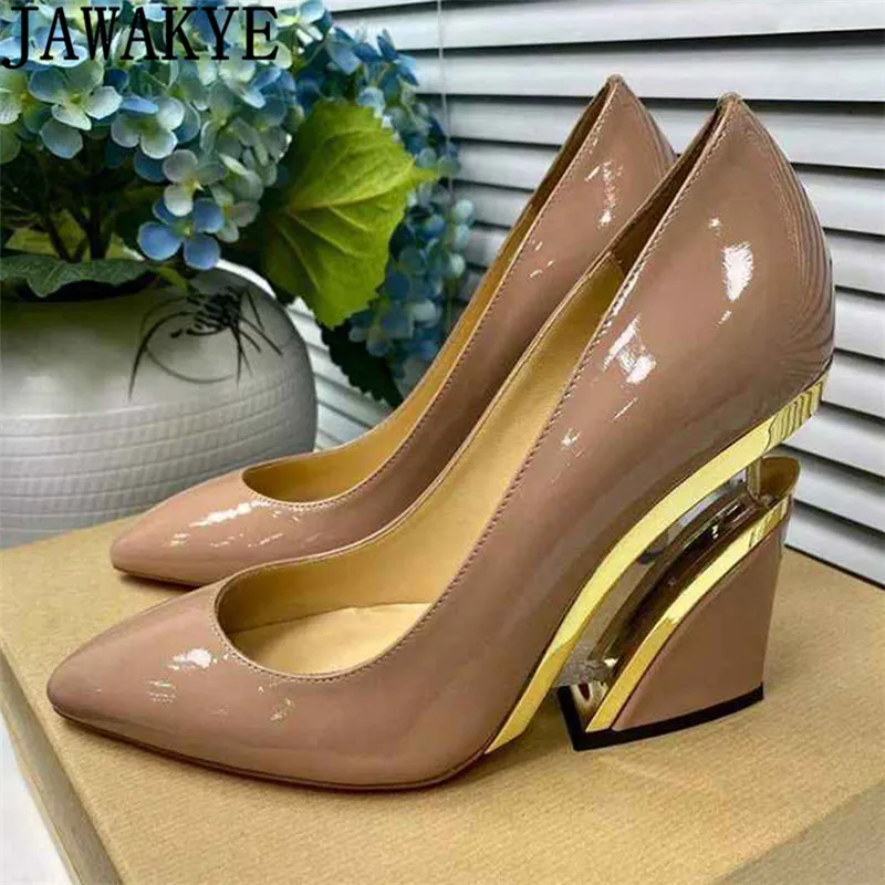 Sexy Wedges Heel Shoes Woman Pointy Toe Slim High Heel Luxury Brand Leather Shoes 2022 New Fashion Week Dress Party Shoes Mujer
Sexy Wedges Heel Shoes Woman Pointy Toe Slim High Heel Luxury Brand Leather Shoes 2022 New Fashion Week Dress Party Shoes Mujer
