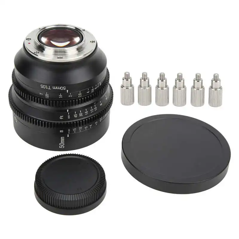 7artisans Cinema Lens Optical Glass 13 Blades Manual Focus Camera Lens Large Aperture 50mm T1.05 for FX H1 XT3 XT4 XT20 XT10
7artisans Cinema Lens Optical Glass 13 Blades Manual Focus Camera Lens Large Aperture 50mm T1.05 for FX H1 XT3 XT4 XT20 XT10