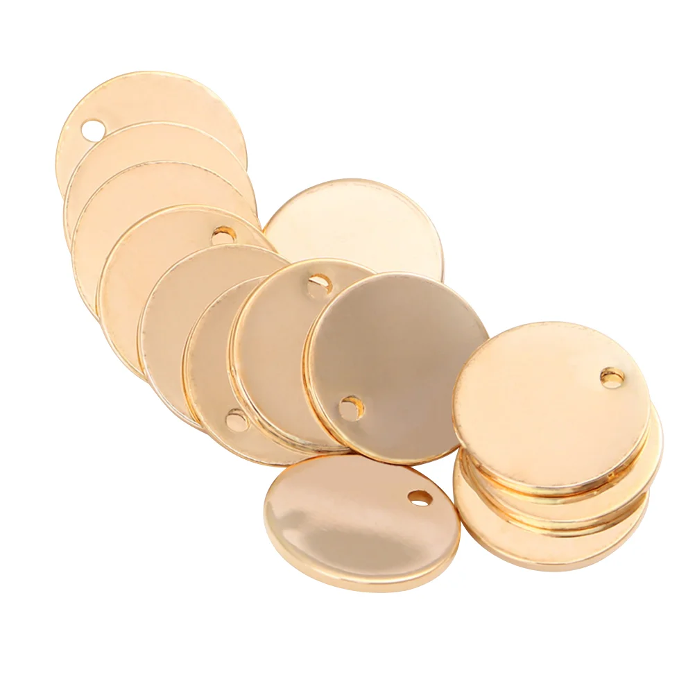 24PCS Hanging Pendants Charm Jewelry Accessories Copper Plated Round Copper Pendants for DIY Crafts Bracelet Necklace Jewelry
24PCS Hanging Pendants Charm Jewelry Accessories Copper Plated Round Copper Pendants for DIY Crafts Bracelet Necklace Jewelry