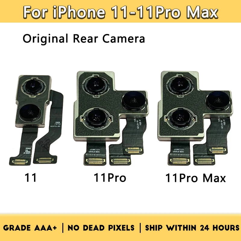 Original Back Camera For iphone 11 11 Pro Max 11 pro Rear Camera Replacement , Focus Clear, 11 pro Main Lens Flex Cable Camera
Original Back Camera For iphone 11 11 Pro Max 11 pro Rear Camera Replacement , Focus Clear, 11 pro Main Lens Flex Cable Camera