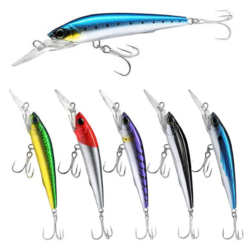 140mm/40g Minnow Fishing Lures Wobblers Crankbaits Jerkbaits Artificial Hard Baits Hooks 3D Eyes for Fishing Trout Carp Pesca
140mm/40g Minnow Fishing Lures Wobblers Crankbaits Jerkbaits Artificial Hard Baits Hooks 3D Eyes for Fishing Trout Carp Pesca