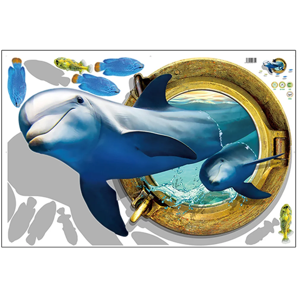 Wall Sticker Decal Sea Ocean Stickers Pattern Marine Creatures Cartoon Animals The Dolphin Decorthemed Decorative Pvc
Wall Sticker Decal Sea Ocean Stickers Pattern Marine Creatures Cartoon Animals The Dolphin Decorthemed Decorative Pvc