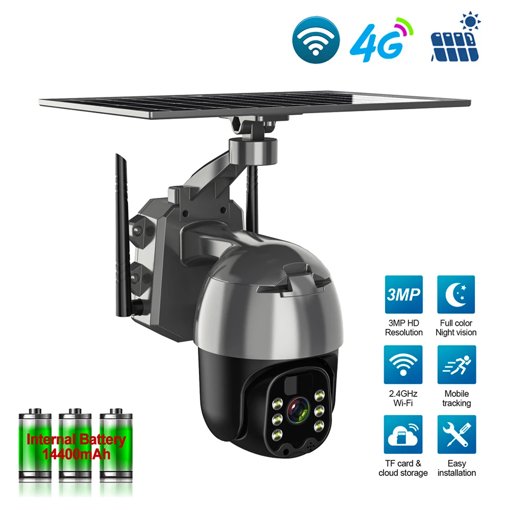 Surveillance Camera Security Protection Solar Panel Security Kamera Wifi Surveillance Kameras 4g Solar Camera Support ICam+
Surveillance Camera Security Protection Solar Panel Security Kamera Wifi Surveillance Kameras 4g Solar Camera Support ICam+