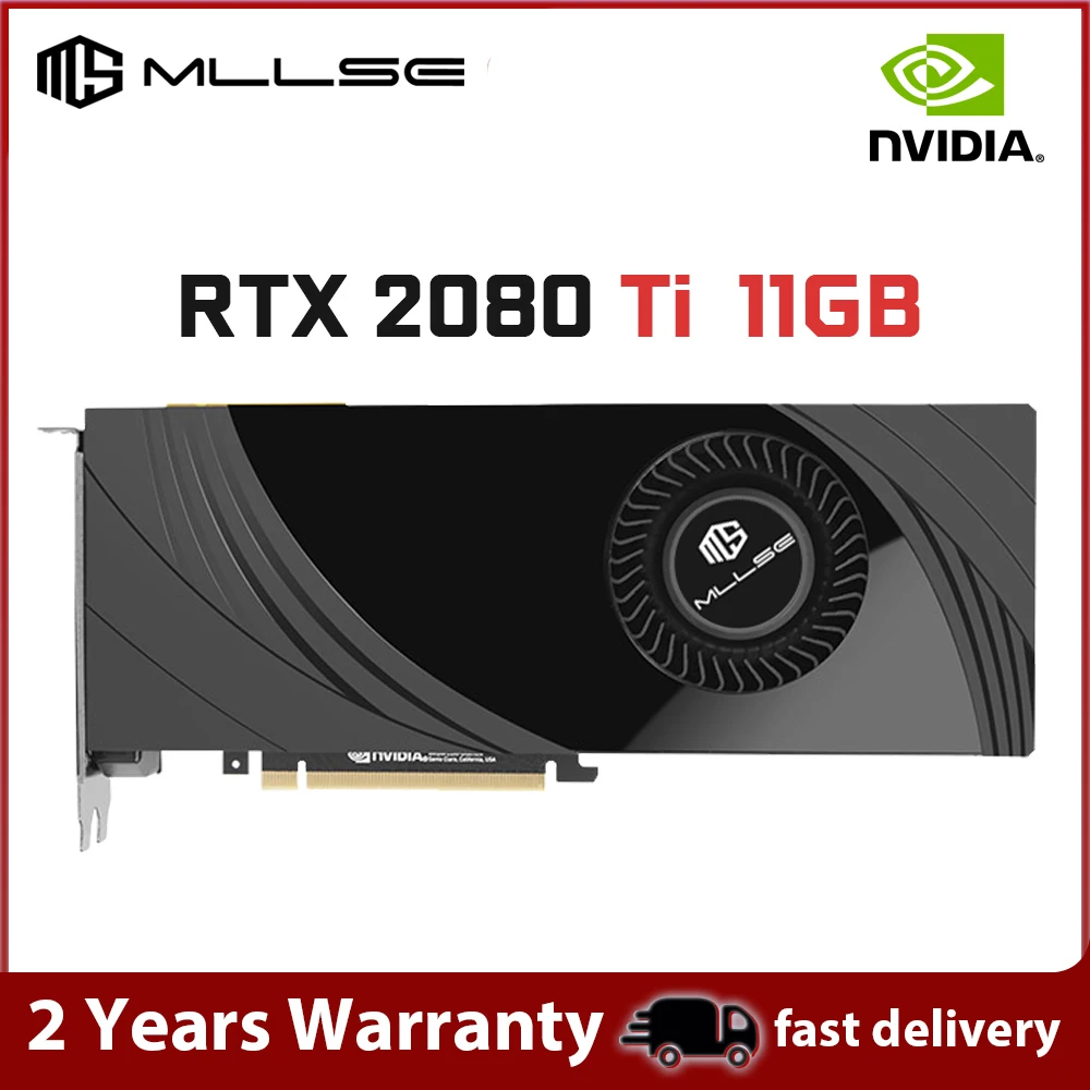 Видеокарта Mllse RTX 2080Ti 11 ГБ NVIDIA 352Bit GDDR6 PCI Express 3,0 × 16 Turbo Fan GPU GeForce 11g видеокарта для игр
Видеокарта Mllse RTX 2080Ti 11 ГБ NVIDIA 352Bit GDDR6 PCI Express 3,0 × 16 Turbo Fan GPU GeForce 11g видеокарта для игр