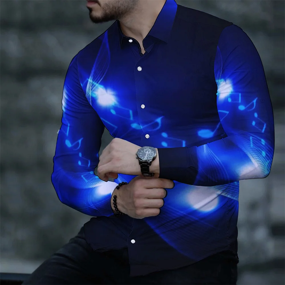 Hawaii Casual Cool 3d Digital Printing Long Sleeve Men's Shirts Autumn New Fashion Turndown Collar Tops Blouse for Men Clothes
Hawaii Casual Cool 3d Digital Printing Long Sleeve Men's Shirts Autumn New Fashion Turndown Collar Tops Blouse for Men Clothes