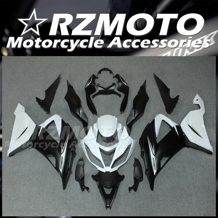 Комплект обтекателей из АБС-пластика, 4 подарка, подходит для Kawasaki Ninja ZX6R 2013 2014 2015 2016 2017 2018 13 14 15 16 17 18, комплект кузова черного и белого цвета
Комплект обтекателей из АБС-пластика, 4 подарка, подходит для Kawasaki Ninja ZX6R 2013 2014 2015 2016 2017 2018 13 14 15 16 17 18, комплект кузова черного и белого цвета