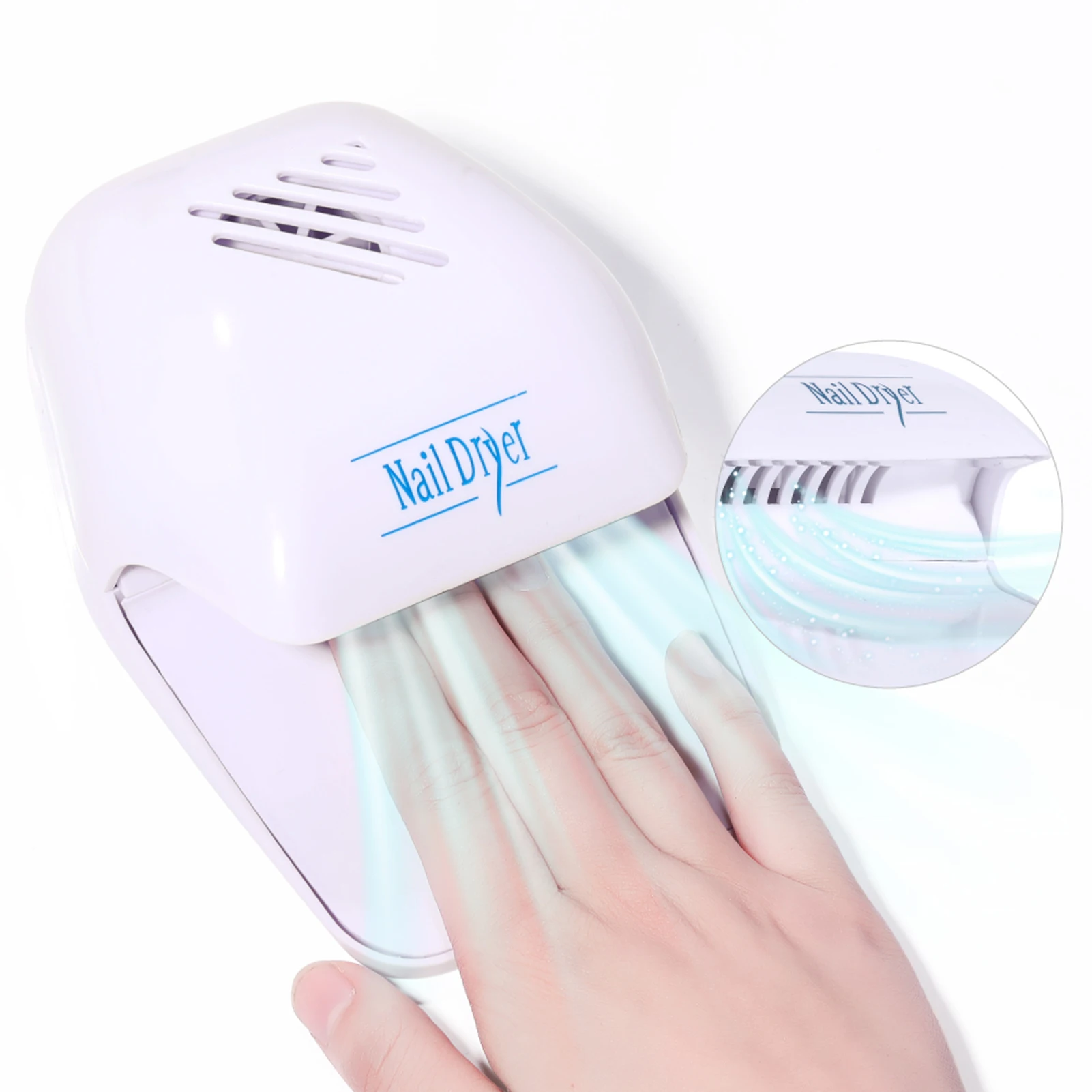 Nail Fan Dryer Nail Polish Drying Machine Manicure Machine Nail Dryer For Regular Nail Polish Nail Glue One Key Operation
Nail Fan Dryer Nail Polish Drying Machine Manicure Machine Nail Dryer For Regular Nail Polish Nail Glue One Key Operation