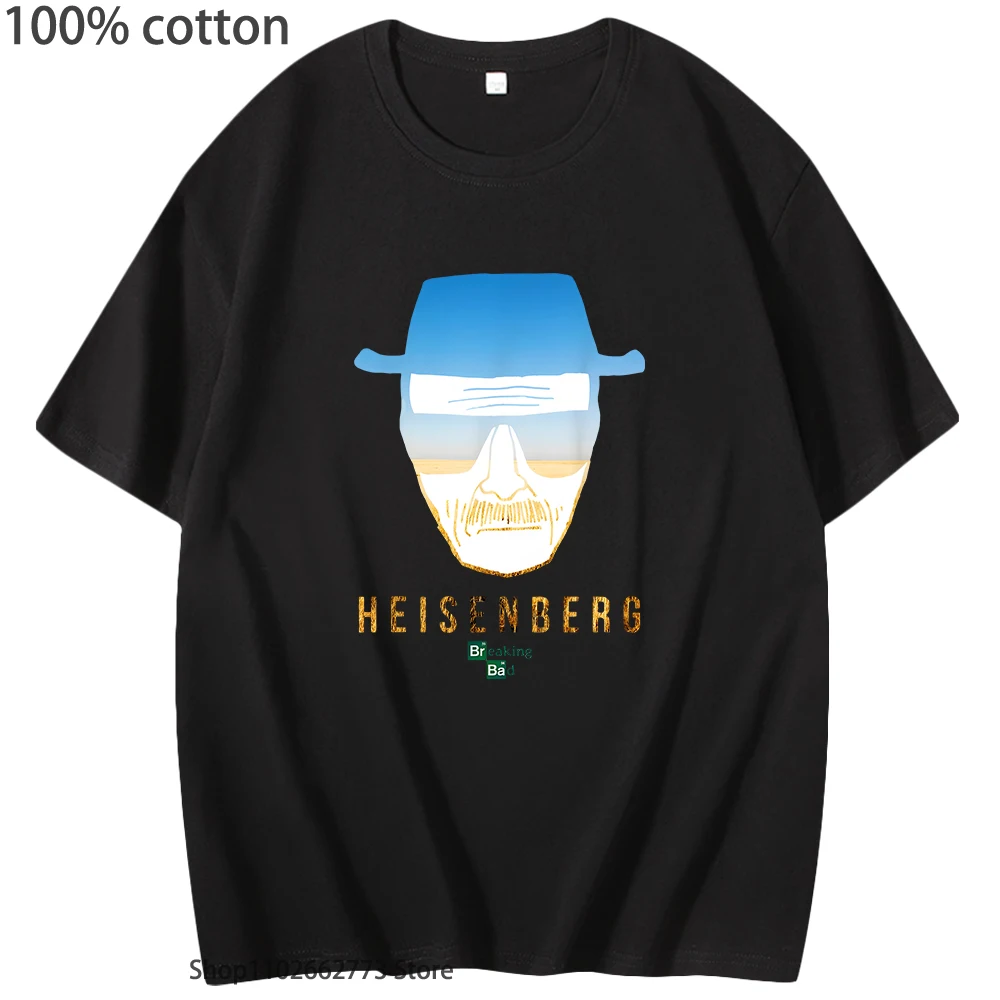Breaking Bad Tshirt Heisenberg T-Shirts for Men Summer T Shirts 100% Cotton Hip Hop Streetwear Women Tops Tee Male Casual Unisex
Breaking Bad Tshirt Heisenberg T-Shirts for Men Summer T Shirts 100% Cotton Hip Hop Streetwear Women Tops Tee Male Casual Unisex