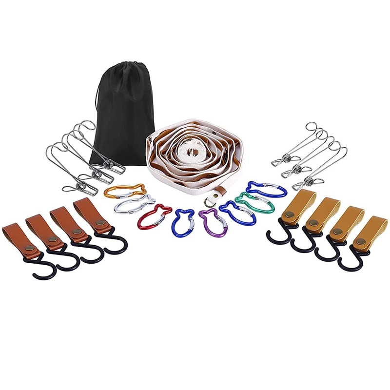 Campsite Storage Strap Camping Accessories, Outdoor Equipment Tent Lanyard Travel Clothesline Travel Tent Hanging Gear
Campsite Storage Strap Camping Accessories, Outdoor Equipment Tent Lanyard Travel Clothesline Travel Tent Hanging Gear