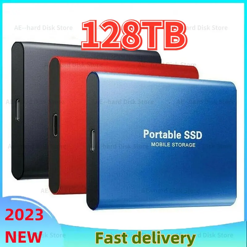 Original Portable External Hard Disks USB 3.1 2TB 128TB SSD Solid State Drives For PC Laptop Computer Storage Device disco duro
Original Portable External Hard Disks USB 3.1 2TB 128TB SSD Solid State Drives For PC Laptop Computer Storage Device disco duro