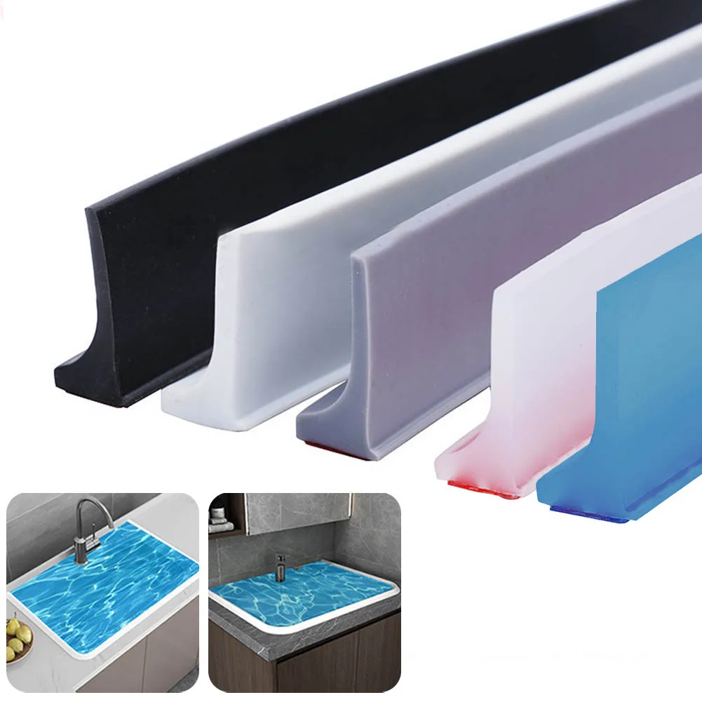 Water Barrier Strip Bathroom Retention Dry&Wet Separation Bendable Silicone Bathroom Sink Side Door Seal Strip
Water Barrier Strip Bathroom Retention Dry&Wet Separation Bendable Silicone Bathroom Sink Side Door Seal Strip
